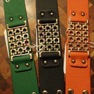 Leather‎ & Link Bracelet